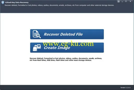 G2tool Any Data Recovery 5.2.0.0 + Portable的图片1