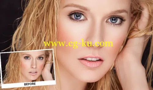 High End Skin Retouching Start to Finish By Kristina Sherk的图片2