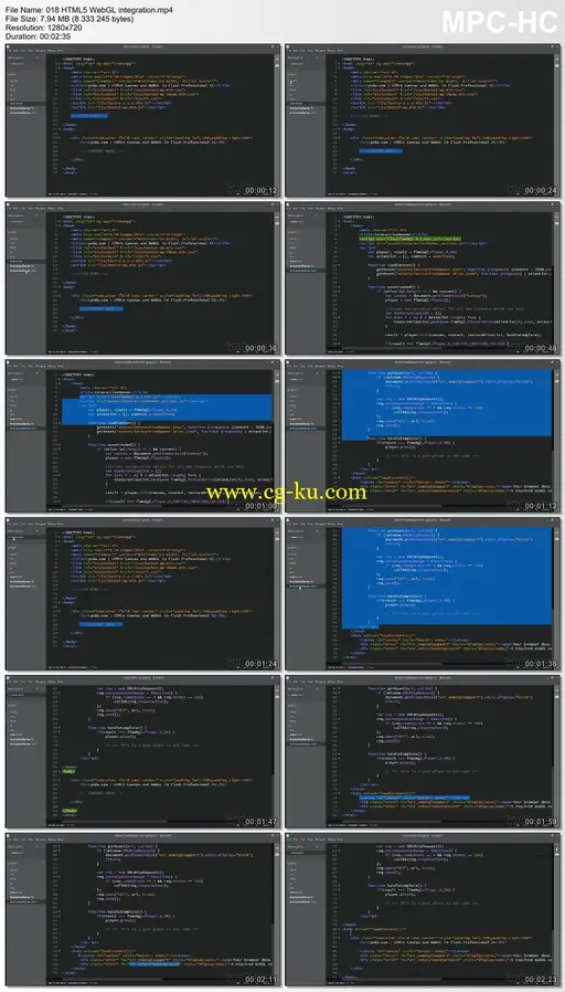 Lynda – HTML5 Canvas and WebGL in Flash Professional CC的图片2