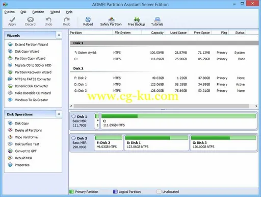 AOMEI Partition Assistant 5.6.4的图片1