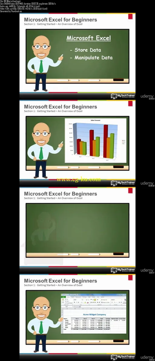 Udemy – Microsoft Excel for Beginners的图片2