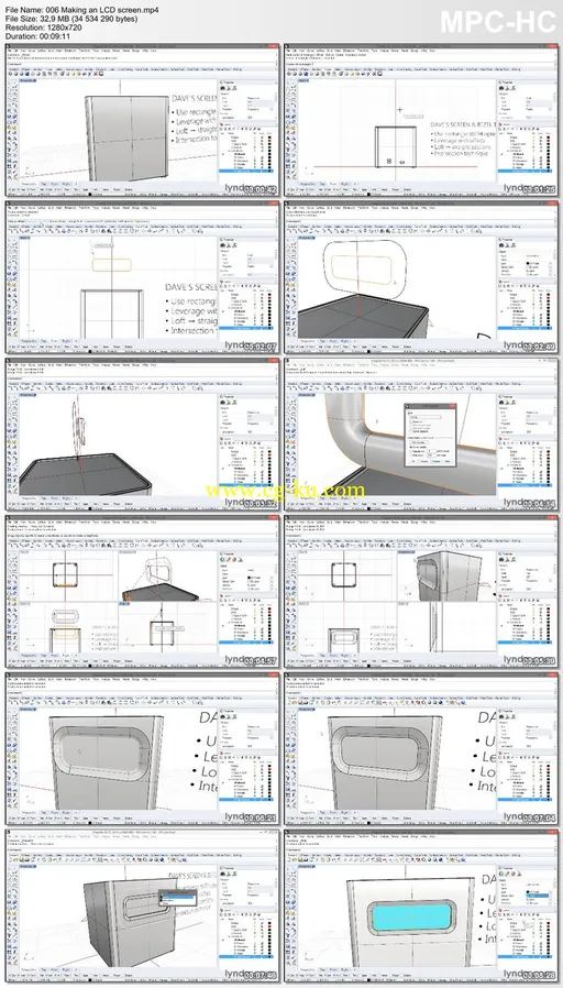 Lynda – Rhino Projects: Building a Gaming Console的图片2