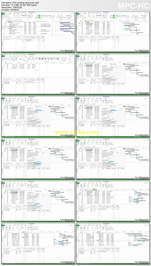 Lynda – Managing Resource-Constrained Projects with Microsoft Project的图片2