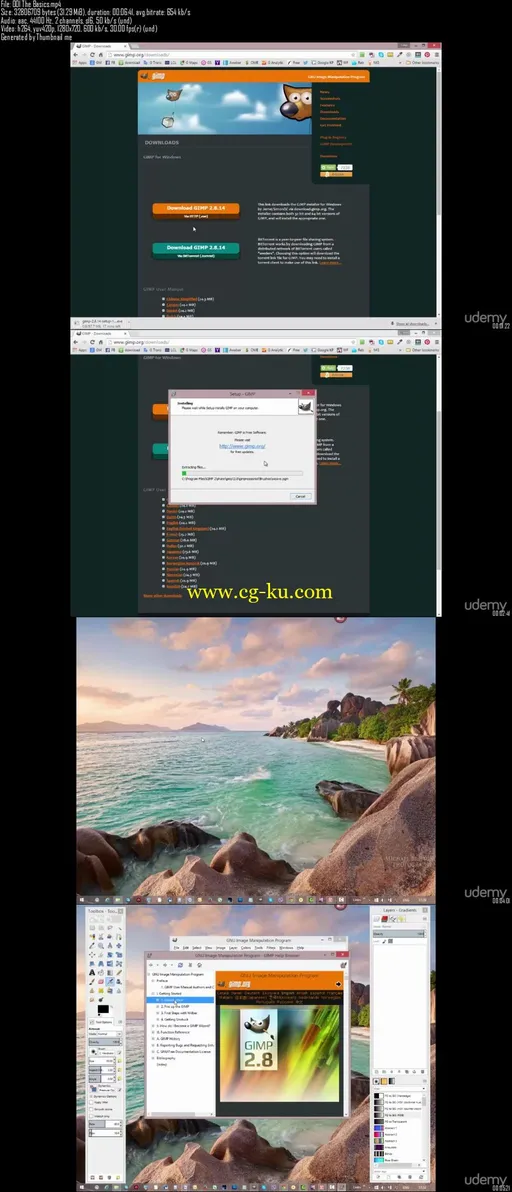 Udemy – GIMP for Beginners. Learn FREE graphic design software.的图片2