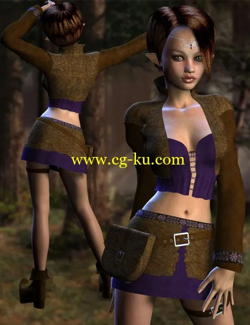 Daz3D Elven Adventure的图片1