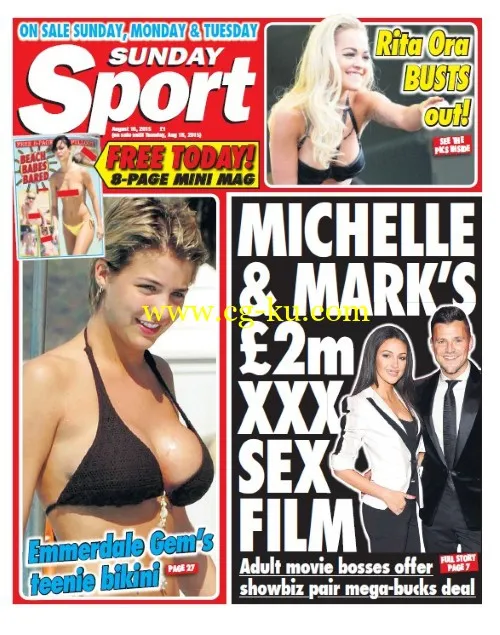 Sunday Sport – 16 August 2015-P2P的图片1