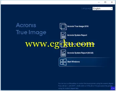 Acronis True Image 2016 19.0 Build 6589 Bootable ISO的图片1