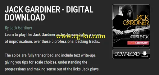 Lick Library: Jack Gardiner – Artist Pack的图片2