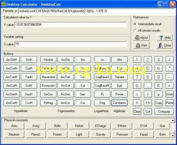 MathSol DesktopCalc 2.1.10的图片1