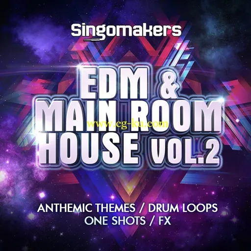 Singomakers EDM and Main Room House Vol.2 WAV MiDi REX2的图片1