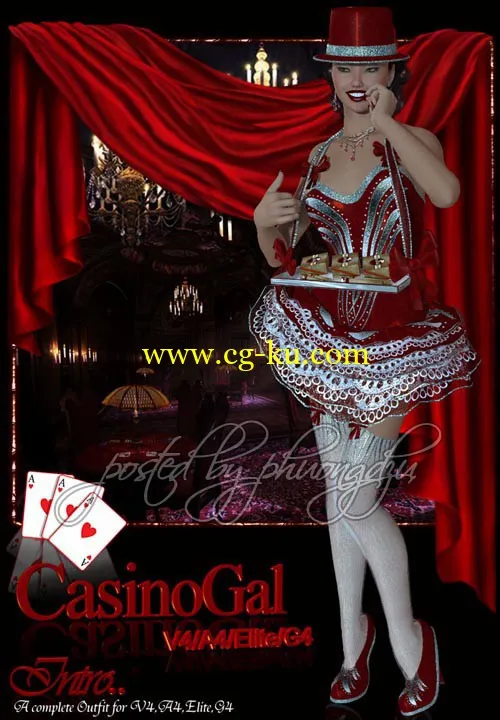 Renderosity CasinoGal V4/A4/Elite/G4的图片1