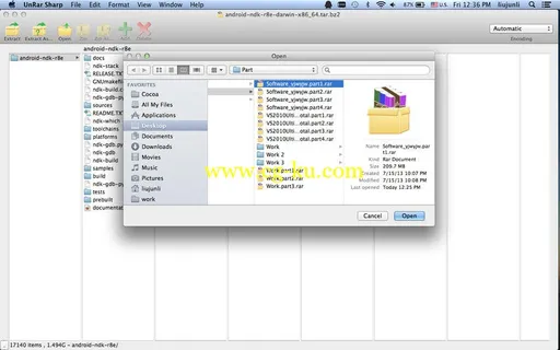 Rar Sharp 1.5 Retail Bilingual MacOSX的图片1