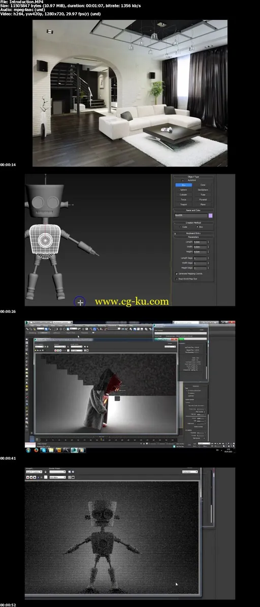 Creating and animating character with clothes 3dsMax and MD的图片2