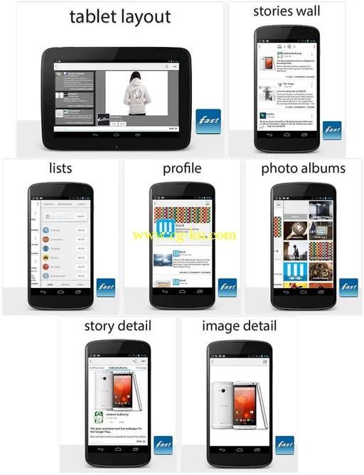 Fast Pro for Facebook v1.9.9.1 Android的图片2