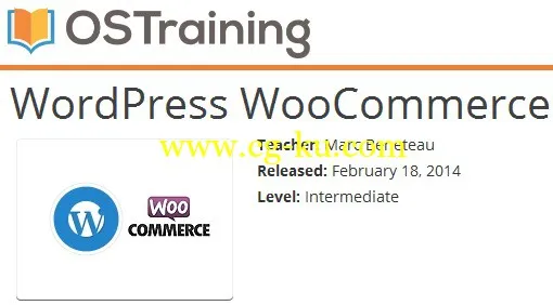 OSTraining – WordPress WooCommerce的图片1