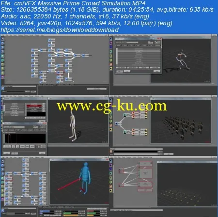 cmiVFX – Massive Prime Crowd Simulation Training的图片1