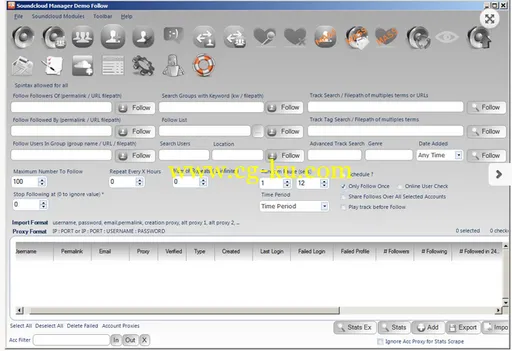 Soundcloud Manager 2.201的图片1