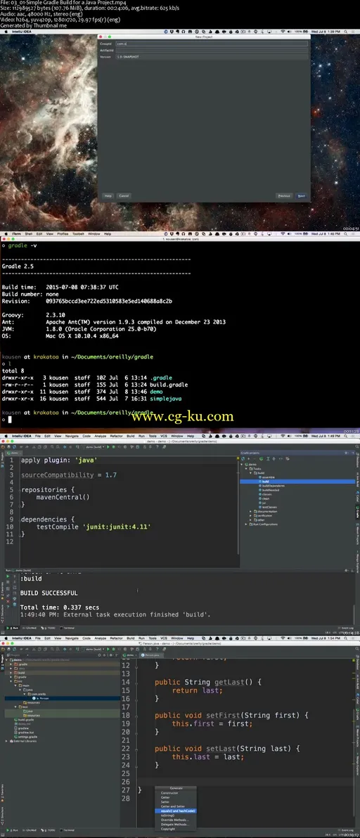 Gradle for Android Training Video的图片1