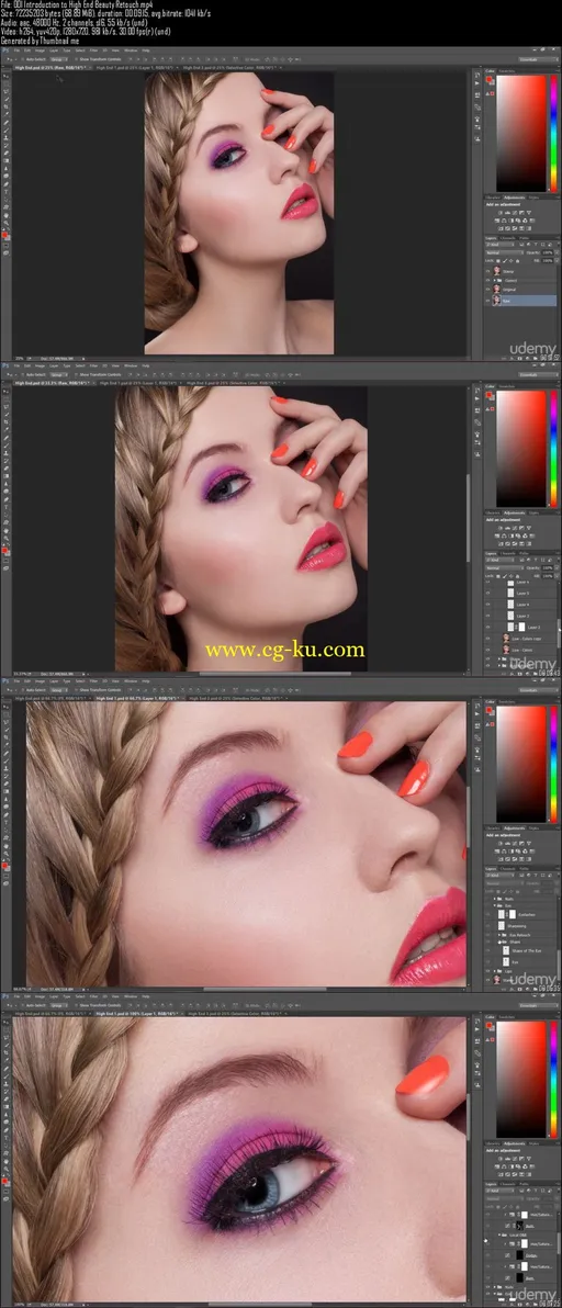 Learn Advanced High End Beauty Retouching in Photoshop的图片2