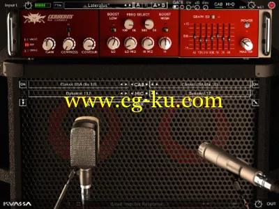 Kuassa Cerberus Bass Amp v1.0.1 VST VST3 (x86/x64)的图片1