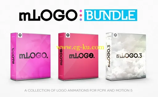 mLOGO – Bundle Collection of Logo Animations for FCPX and Motion 5的图片1