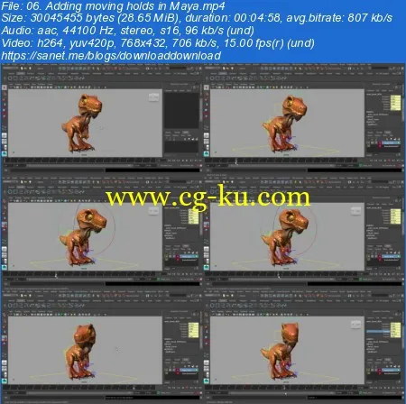 Introduction to Animation in Maya 2015的图片2