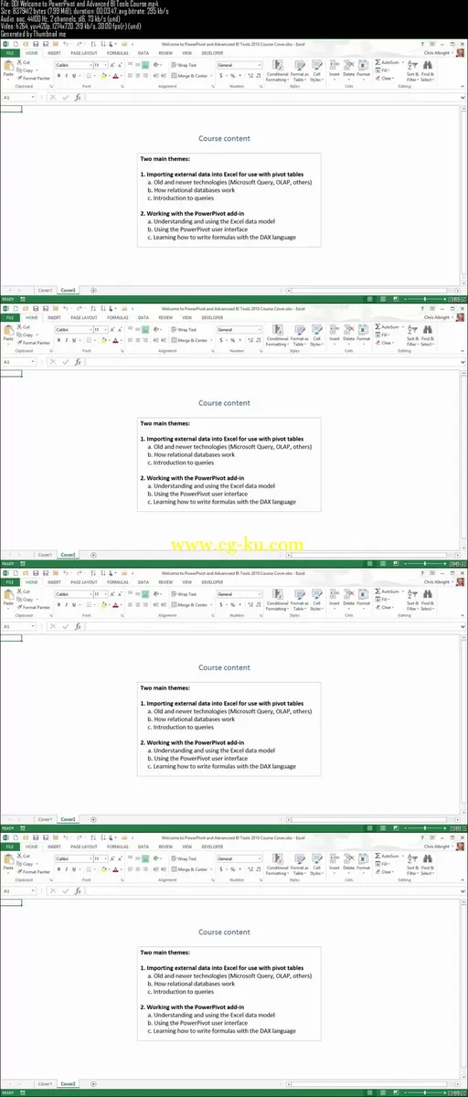 Excel 2013 PowerPivot & Advanced Business Intelligence Tools的图片2