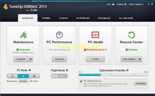 TuneUp Utilities 2014 14.0.1000.353的图片1
