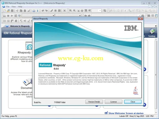 IBM Rational Rhapsody 8.06的图片2