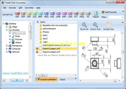 CoolUtils Total CAD Converter 3.1.0.63的图片1