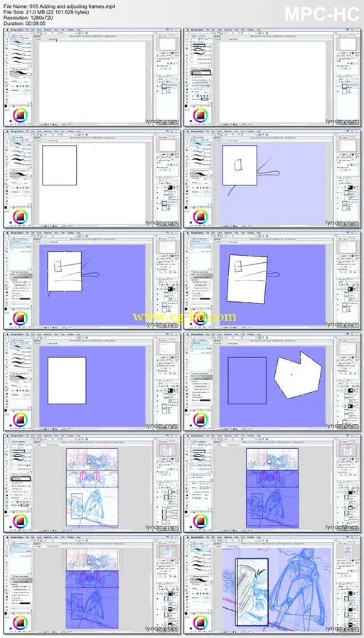 Lynda – Manga Studio Essential Training的图片2