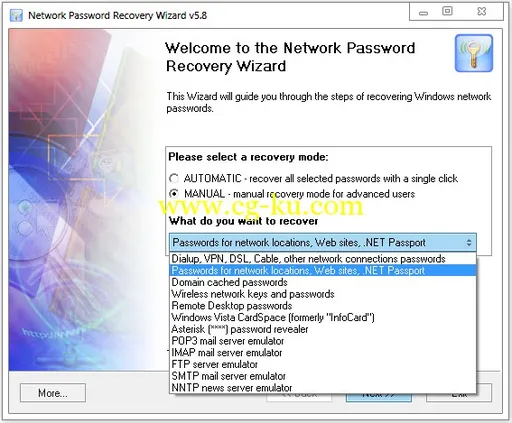 Passcare Network Password Recovery Wizard 5.8.4.680 Multilingual的图片1