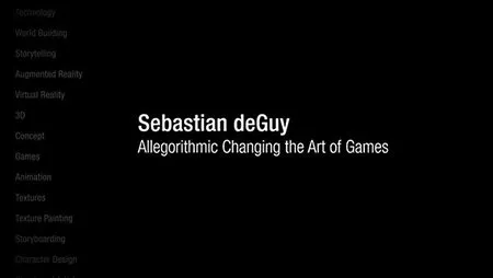 Lynda – Sebastien Deguy: Allegorithmic Changing the Art of Games的图片1