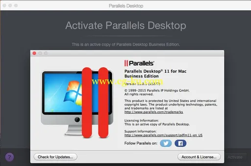 Parallels Desktop 11.2.0 Business Edition Multilingual MacOSX的图片3