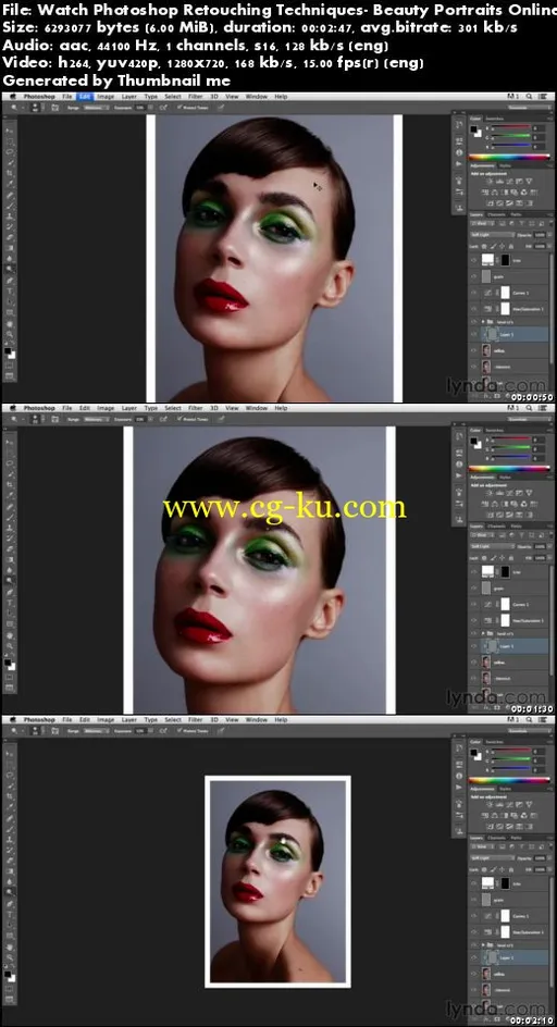 Photoshop Retouching Techniques: Beauty Portraits (HD)的图片1