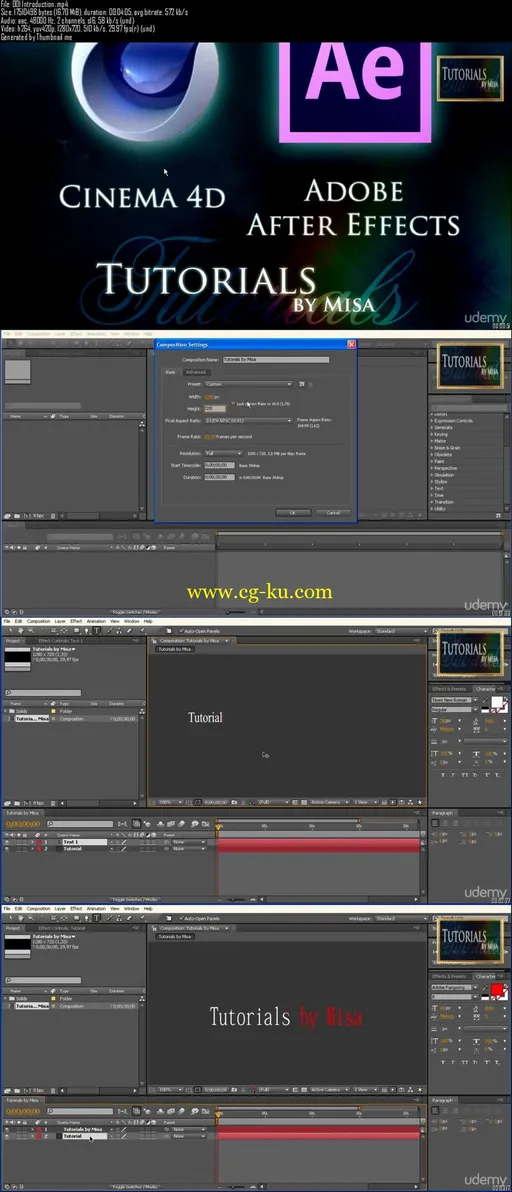 Training courses Adobe After Effect and Cinema 4D的图片2