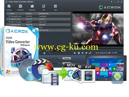 Acrok Video Converter Ultimate 4.4.42.615的图片1