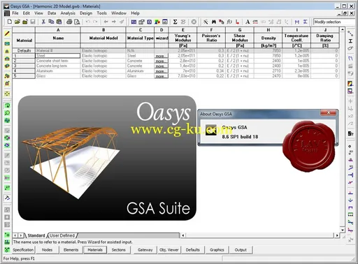 Oasys GSA Suite 8.7.50 x64的图片1