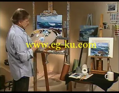 Painting the Sea in Oils 大海油画教程的图片3