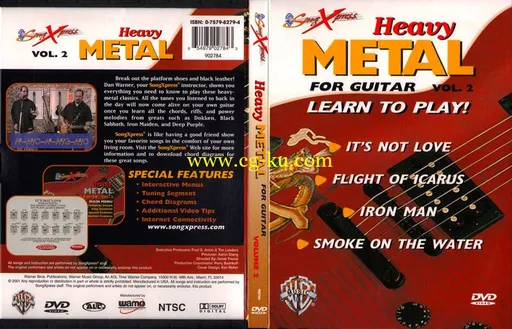 重金属吉他教程V2 SongXpress – Heavy Metal for Guitar – V2 – DVD (2002)的图片1