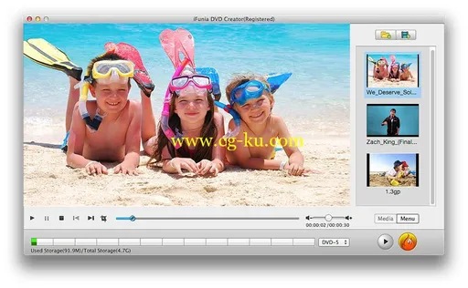 iFunia DVD Creator 3.1.0 MacOsX的图片1