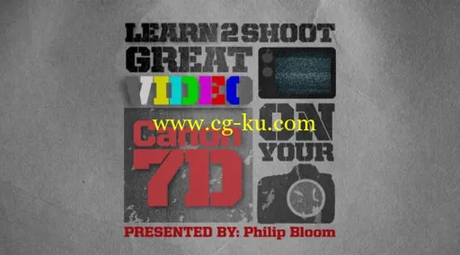 Learn 2 Shoot: Great Video With Your Canon 7D with Philip Bloom 了解佳能7D拍摄的图片1