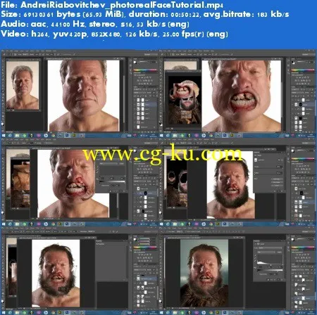 Giant Face Photoreal style of concepts for films and VFX Andrei Riabovitchev的图片2