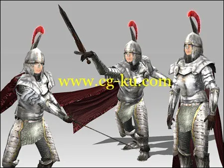 Arteria 3D Female Silveral Knight的图片1