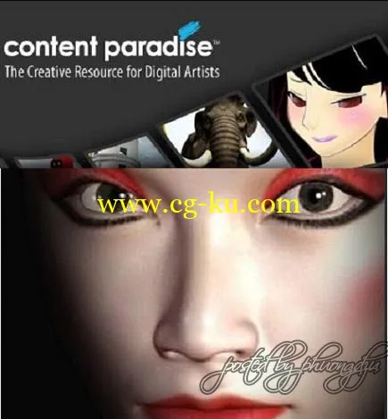 Mega DAZ/Poser Collection：Paradise 3D 大型3D模型合集的图片1