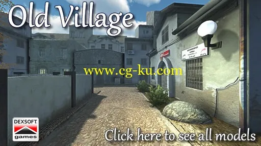 Dexsoft Old Village model pack 旧村模型包的图片1