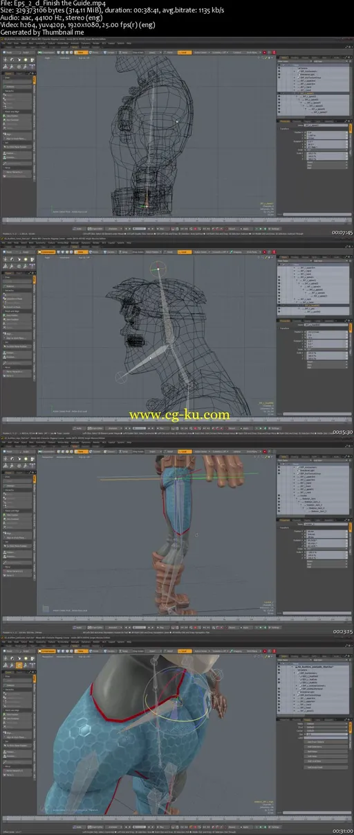 Modo – Character Rigging Course by Sergio Mucino的图片1