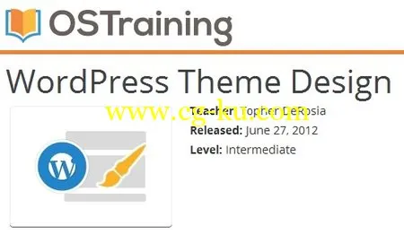 OSTraining – WordPress Theme Design的图片1