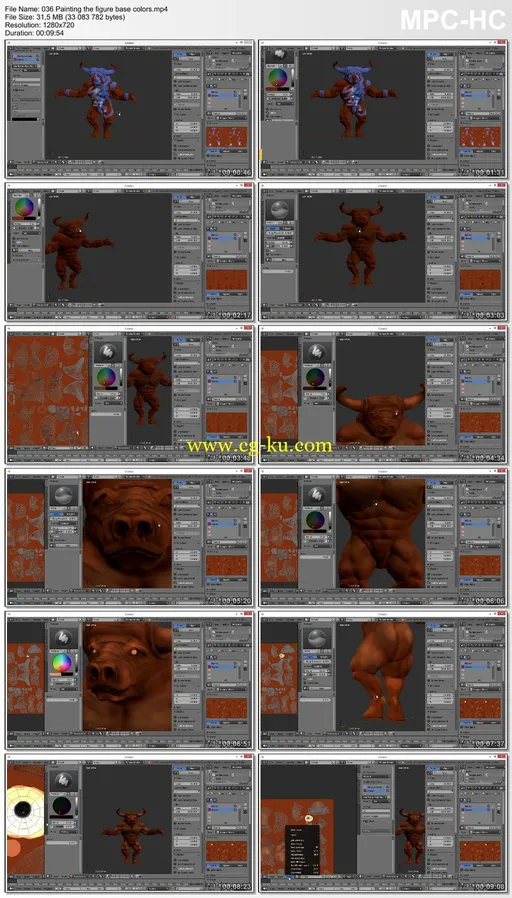 Lynda – Blender: Creating a Game Character的图片2