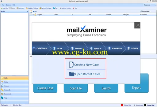 SysTools MailXaminer 4.8.1的图片1